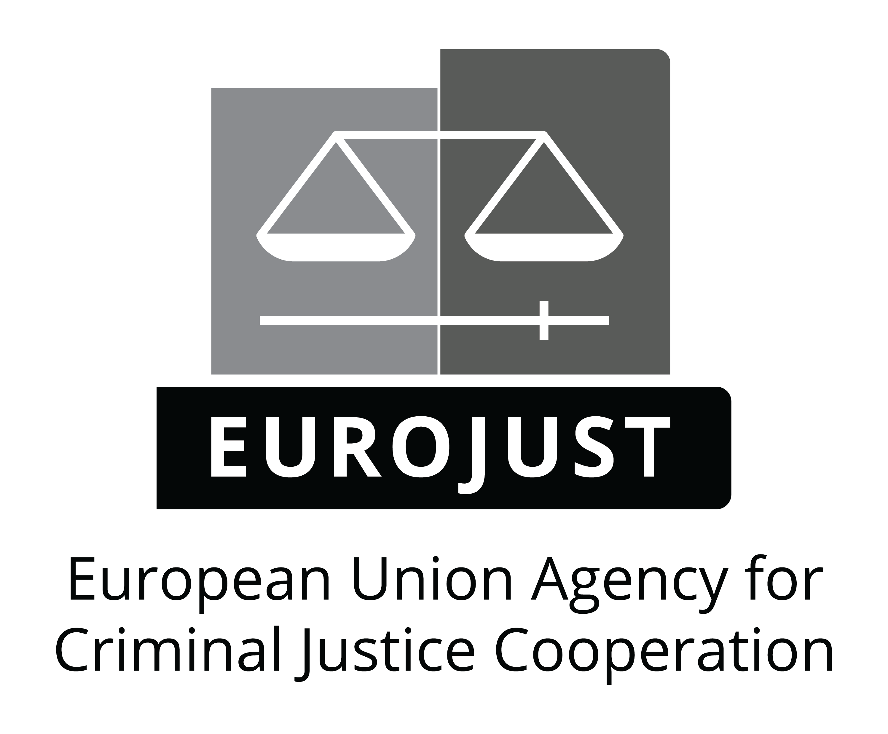 Eurojust greyscale logo