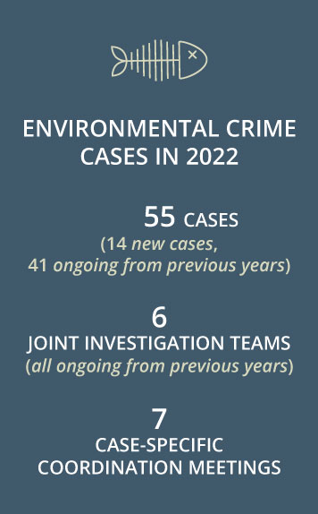 Core Environmental crimes cases in 2022