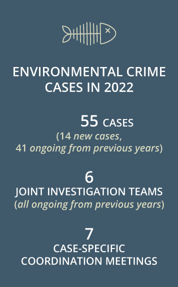 Core Environmental crimes cases in 2022