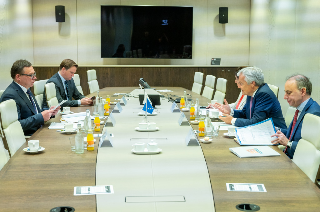 meeting Mr Didier Reynders, European Commissioner for Justice