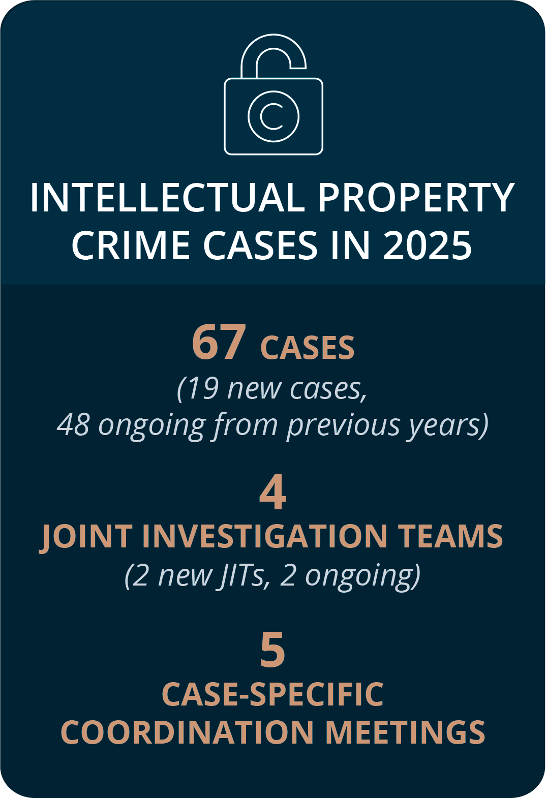 IP crime numbers 2025