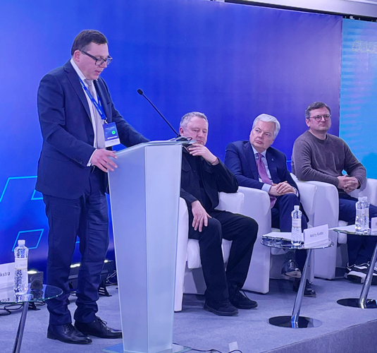 Eurojust President Ladislav Hamran at the launch of the Ukraine Accountability Dialogue Group