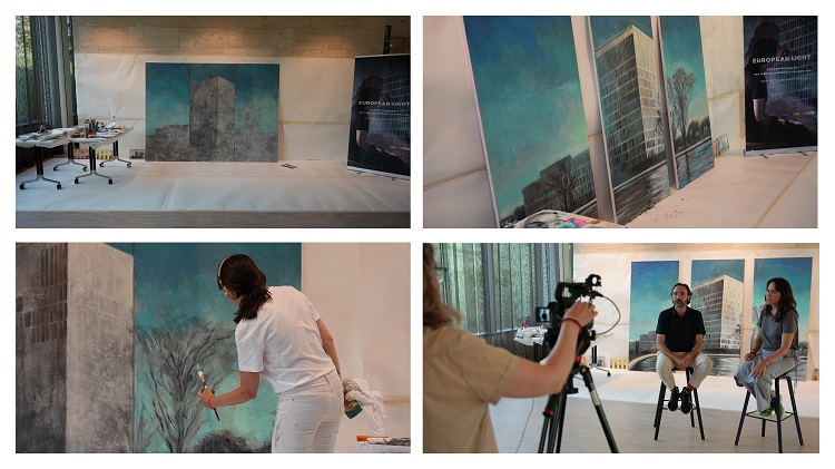 Painting collage