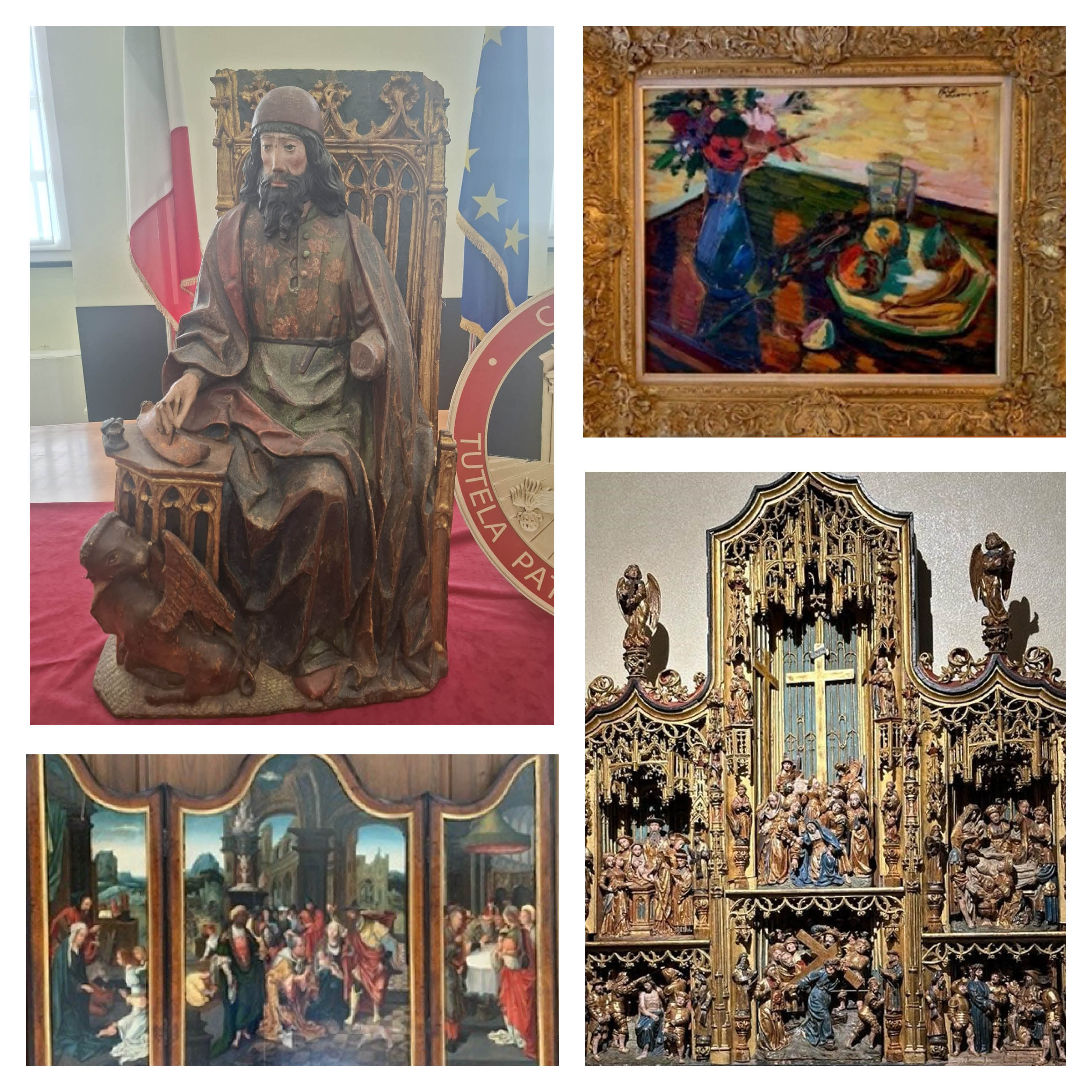 Stolen and returned Italian artwork