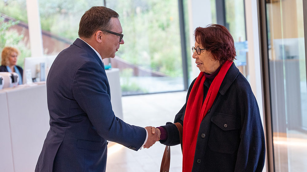 President Hamran welcomes Ms Carmen Moreno Toscano, Ambassador of the United Mexican States to the Kingdom of The Netherlands to Eurojust’s headquarters