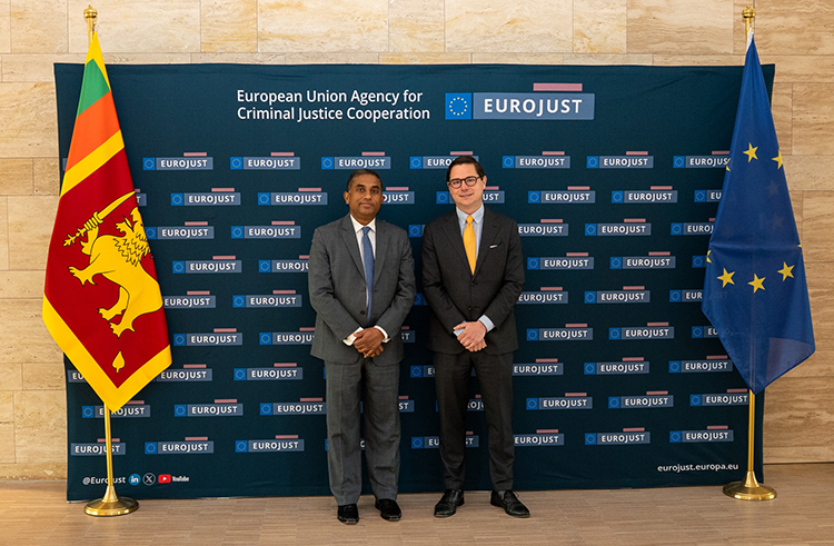 President Michael Schmid and H.E. Mr Chandana Weerasena, Ambassador of the Democratic Socialist Republic of Sri Lanka