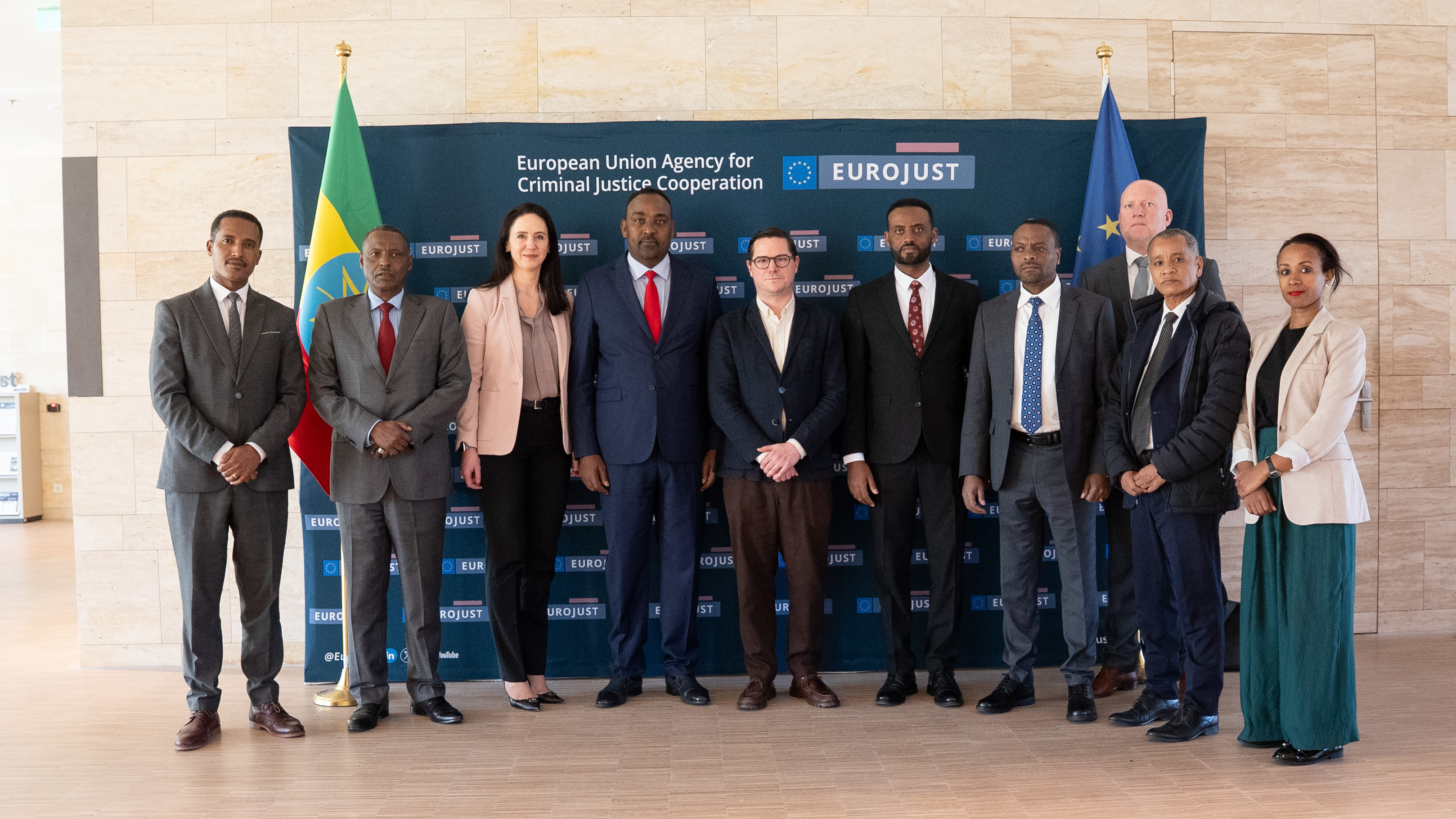 Delegation from Ethiopia