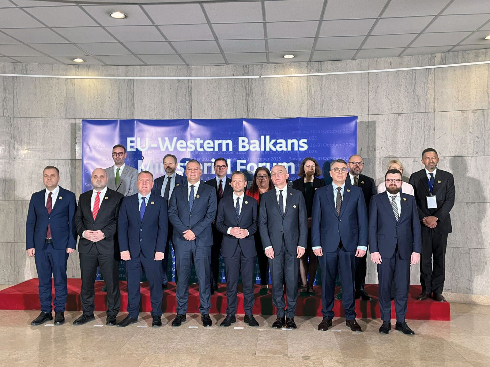 President Michael Schmid travelled to Sarajevo for the EU-Western Balkans Ministerial Forum