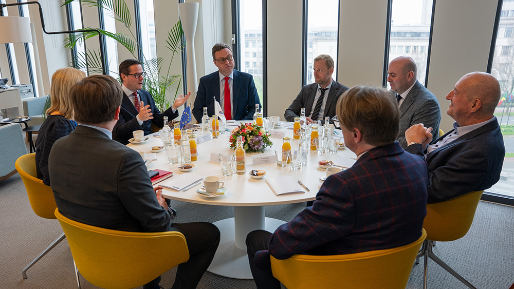 Eurojust President Mr Michael Schmid met with Czech Prosecutor General Mr Igor Stříž at the Agency's headquarters