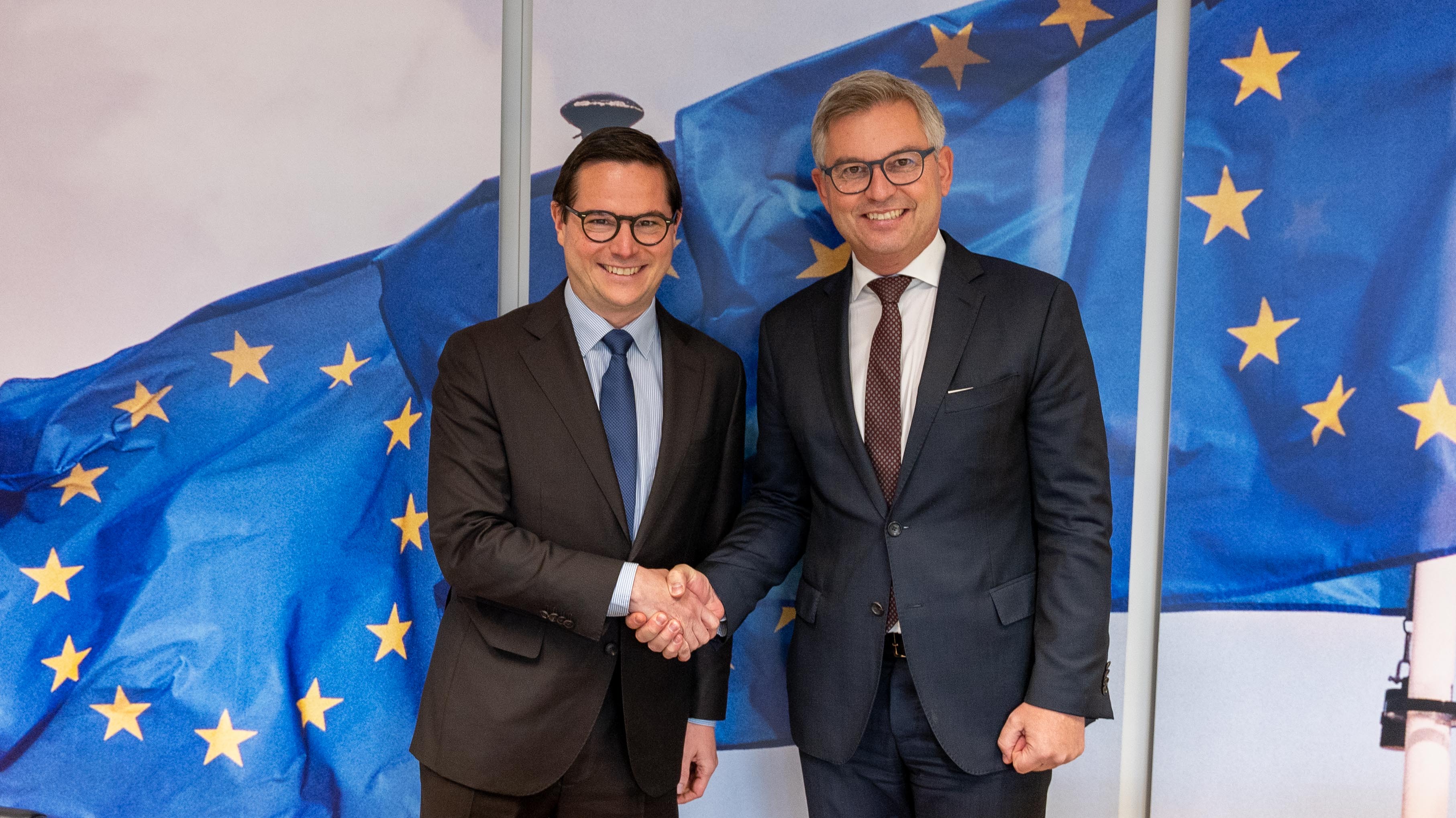 President Michael Schmid met with Commissioner Magnus Brunner in Brussels to discuss our shared goal of tackling organised crime, particularly in view of the new EU Internal Security Strategy