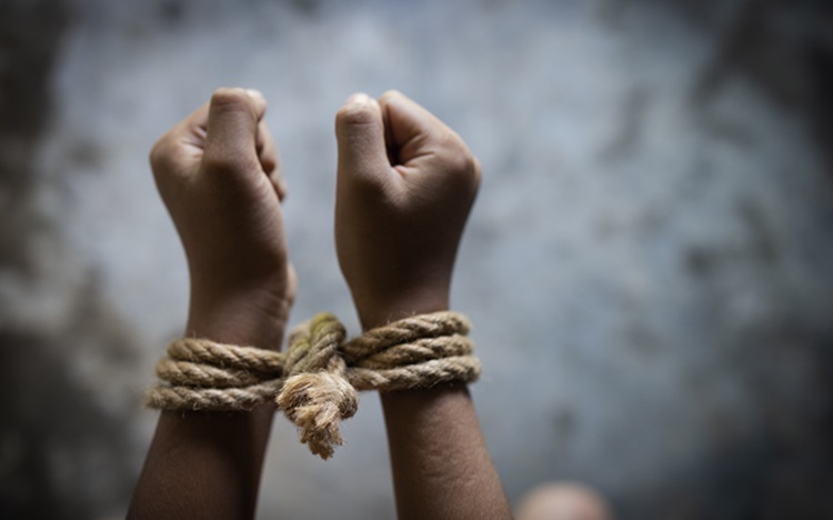 tied hands