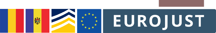 RO, MOL flags, and Europol Eurojust logos