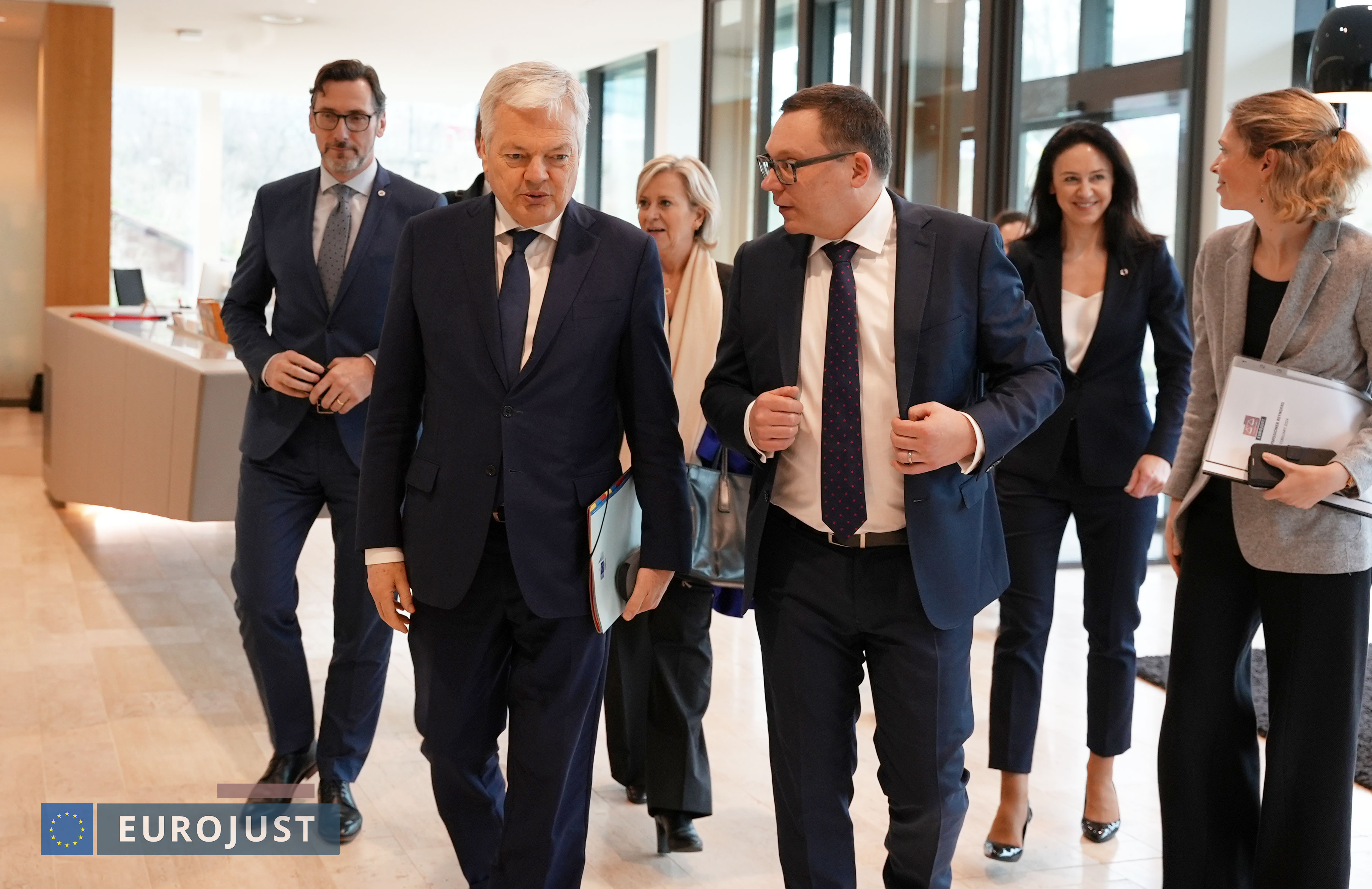 Visit Mr Didier Reynders European Commissioner for Justice