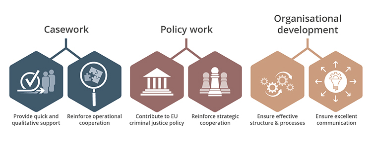 Multi annual strategy infographic