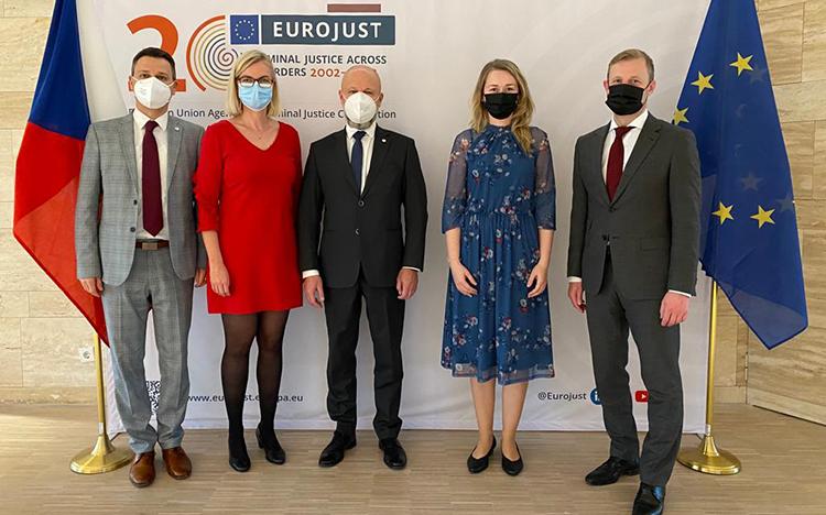 President of Czech Supreme Court visits Eurojust Eurojust European