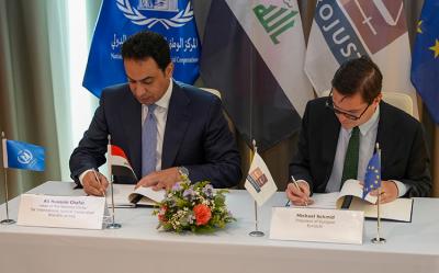 signing of working arrangement