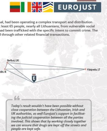 The dismantling of a drug trafficking network exploiting vulnerable people as street dealers