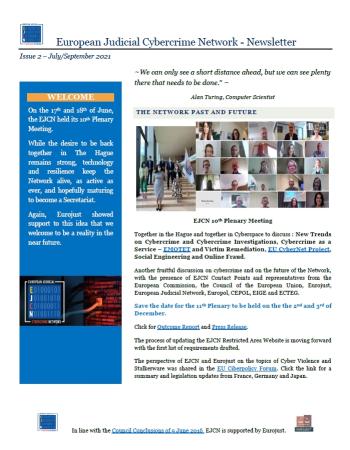 Cover of EJCN Newsletter