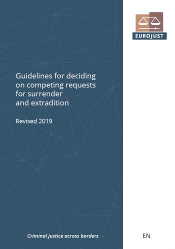 Cover of Guidelines for deciding on competing requests for surrender and extradition