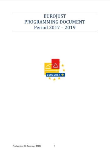 Eurojust Single Programming Document 2017-2019 | Eurojust | European ...