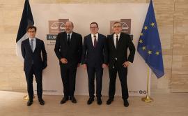 Visit of French Minister for Justice