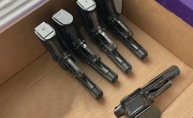Seized Flobert guns