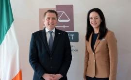 Mr James Browne, Minister of State at the Department of Justice of Ireland