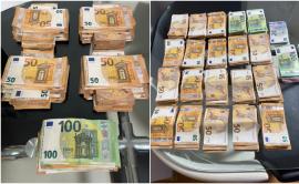money on table