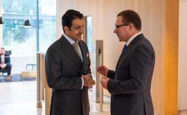 H.E. Dr. Mutlaq Alqahtani, Ambassador of the State of Qatar