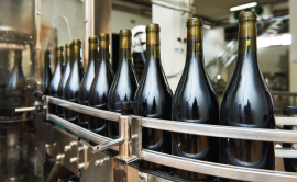 Bottles of wine