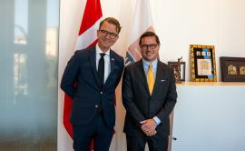 H.E. Mr Ulf Melgaard, Ambassador of the Kingdom of Denmark