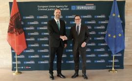 Mr Besfort Lamallari, Minister of Internal Affairs of Albania