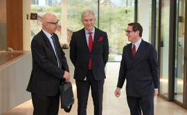 Mr Pasquale D’Ascola, Italian First President of the Supreme Court of Cassation