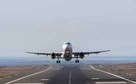 Plane landing or taking off