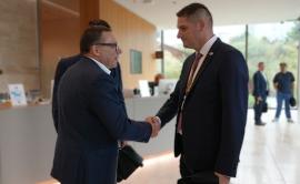Mr Ivan Hapšák visit