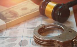 handcuffs money