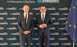 President Ladislav Hamran welcomes EU Special Representative for Human Rights Olog Skoog to our headquarters in The Hague.