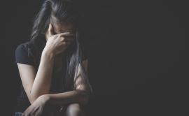 Girl in distress