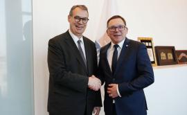 Mr Ville Itälä, Director-General of OLAF and Mr Ladislav Hamran, President of Eurojust