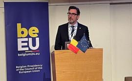 Vice-President Škrlec at the conference on drug related organised crime, organised by the Belgian Presidency of the Council of the EU