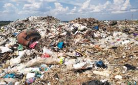 Waste dump