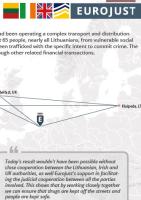 	 An organised crime group (OCG) involving at least 20 individuals, led by a Lithuanian national, had been operating a complex transport and distribution network since 2015, selling heroin in Ireland and the UK. 