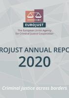 Annual Report 2020: Criminal justice across borders in the EU in 2020