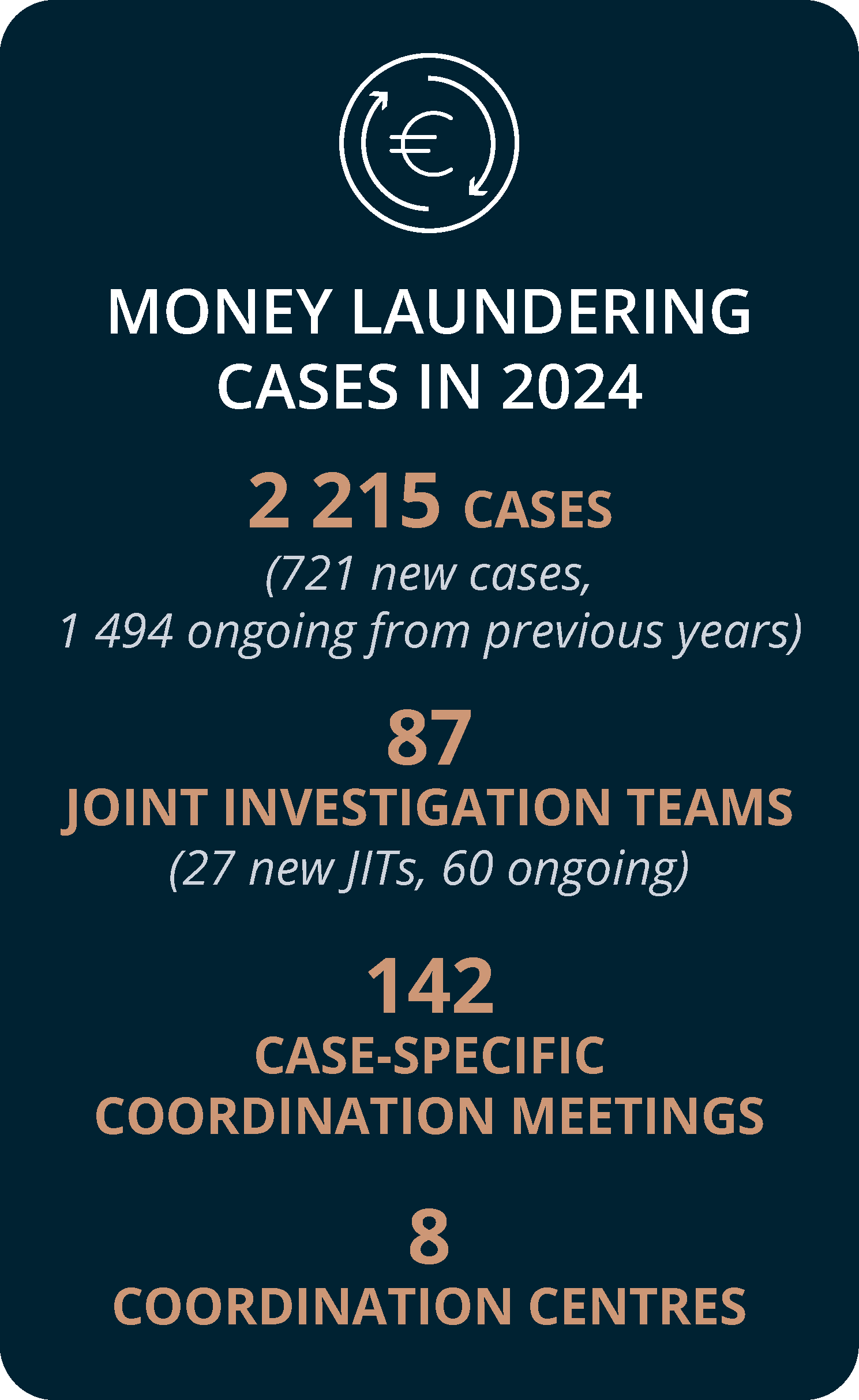 Money laundering cases 2024