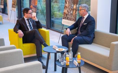  European Commissioner Brunner meets Eurojust presidency